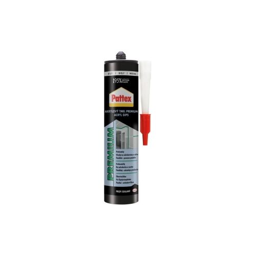 PATTEX Prémium akril tömítőanyag, fehér, 280 ml 174524339 - Építkezés és felújítás