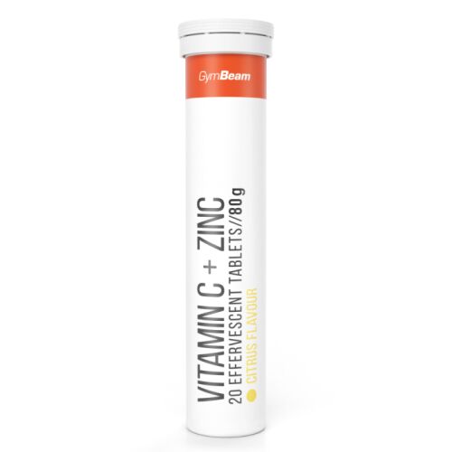 C-vitamin + cink pezsgőtabletta - GymBeam 174524616 - Pezsgőtabletta