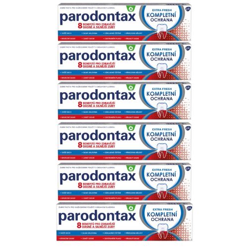 Parodontax Complete Protection EXTRA FRISS fogkrém 6x75 ml