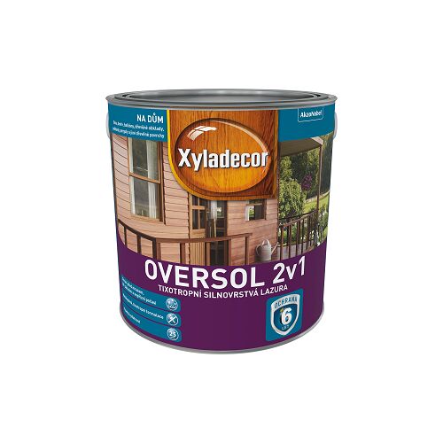 Xyladecor Oversol 2,5l mogyoró 174525627 - Felületkezelő szer