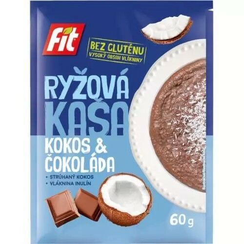 FIT kókuszos-csokoládés rizskása 60g