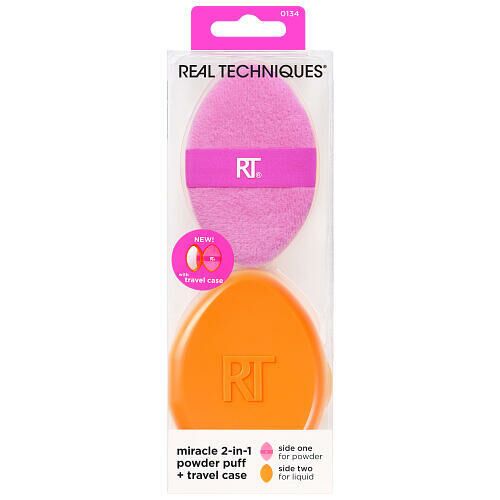 REAL TECHNIQUES Miracle púderpamacs 2 az 1-ben utazótokkal 174529261 - Smink szivacs