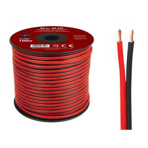 73-376 # Hangszóró vezeték 2x2,50mm fekete-piros 45458801 - Hangszóró kábel