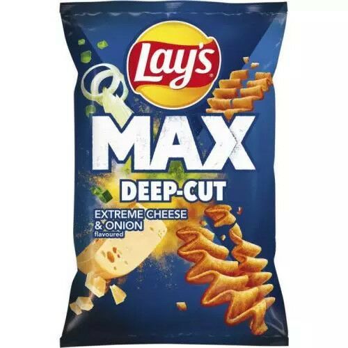 Lay's Max sajtos-hagymás 24 x 120 g