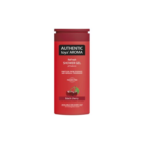 Eredeti Toya Aroma Black Cherry tusfürdő, 400 ml