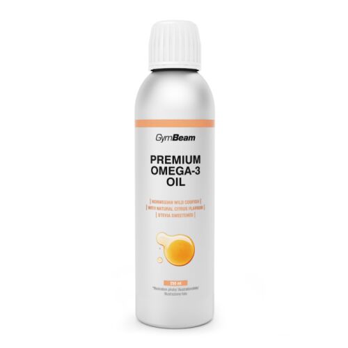 Prémium Omega 3 - GymBeam, 250 ml 174532048 - Étrendkiegészítő