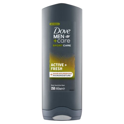 Dove tusfürdő férfiaknak 250ml Sport Active Fresh