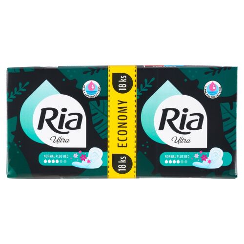 Ria Ultra (2x9db/fol) Normál Plusz Dezodor 174533846 - Intimbetét