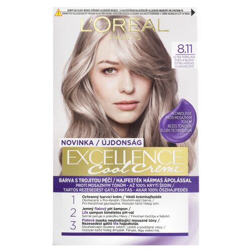 Excellence cool 8.11 Ultra pop szőke 174536549 - Hajfesték