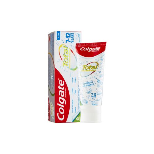 Colgate Total Junior fogkrém 7-12 éves korig, 50 ml