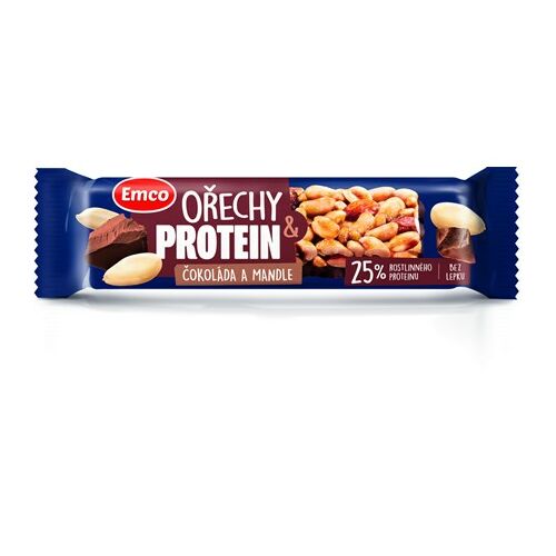 Emco Protein szelet diós-csokis-mandulás 40 g