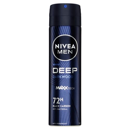 Nivea dezodor férfiaknak 150ml mélyfekete szén