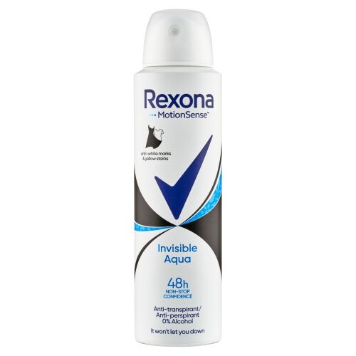 Rexona dezodor nőknek 150 ml Invisible Aqua