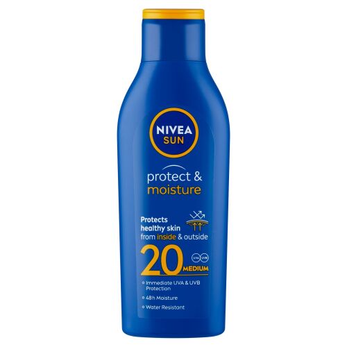Nivea Sun Protect & Bronze intenzív napozótej SPF20 200 ml