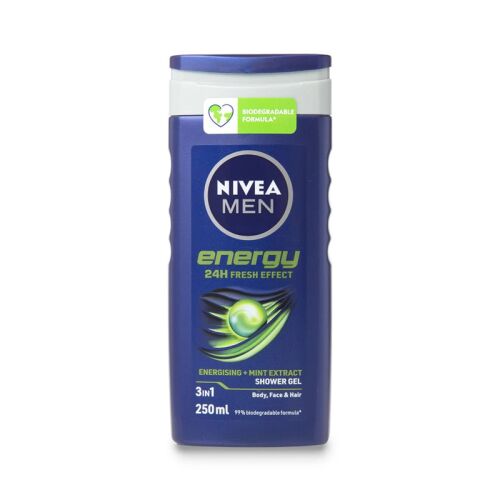 Nivea tusfürdő férfiaknak 250ml Energy 2