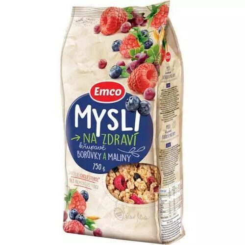 Emco Mysli áfonya/málna 750 g