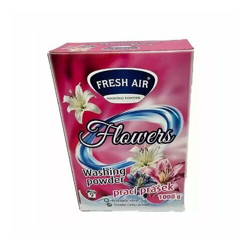 Fresh Air mosópor 1kg (9 db) - Virágok