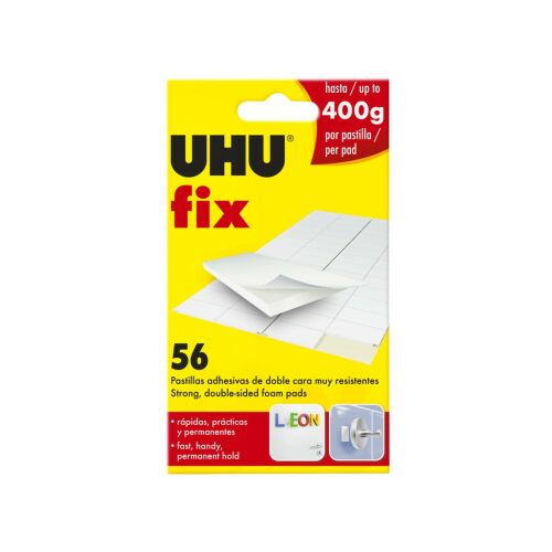 UHU kétoldalas ragasztópárnák Fix 56 db 174539071 - Irodaszer és írószer