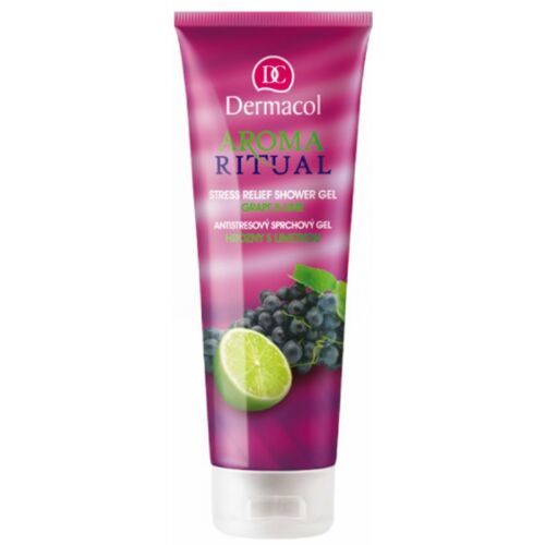 Dermacol Aroma Ritual Szőlő és Lime anti-stress tusfürdő 250 ml