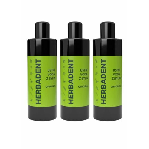 Herbadent gyógynövényes szájvíz 3x400ml