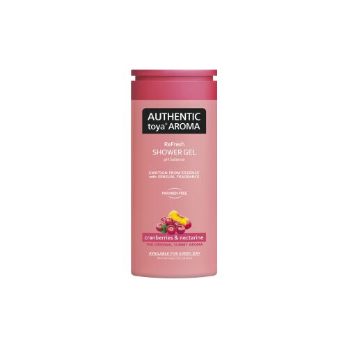 Eredeti Toya Aroma tusfürdő áfonya és nektarin ízzel, 400 ml