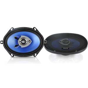 Peiying PY-AQ572C 17,3x12,6cm-es oval 3 căi difuzoare auto, 80W - Boxe auto