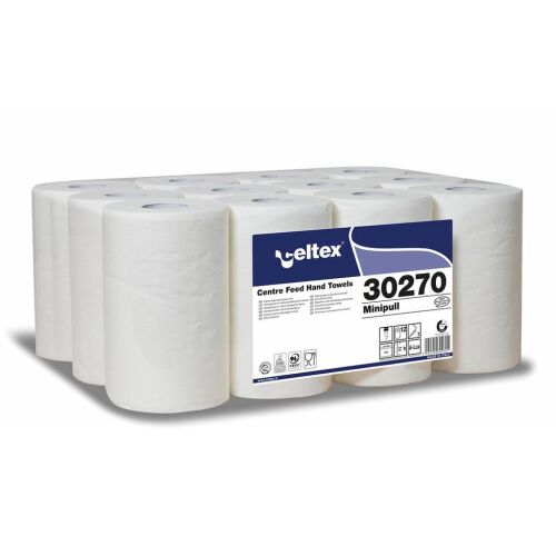 CELTEX 30270 Minipull törölközőtekercs központi letekercseléssel, 72 m-es tekercs, 12 tekercs 174541645 - Celtex