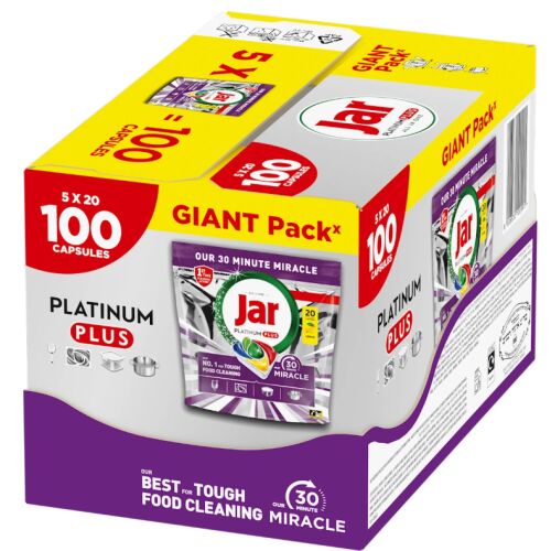 Üvegbevonatú fül (5x20db/doboz) PlatPlus Miracle G 174542870 - Mosogatógép tabletta