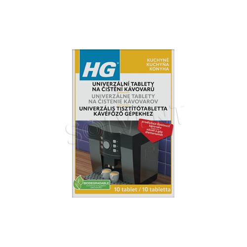 HG kávéfőző tisztító tabletták (10 db/doboz)
