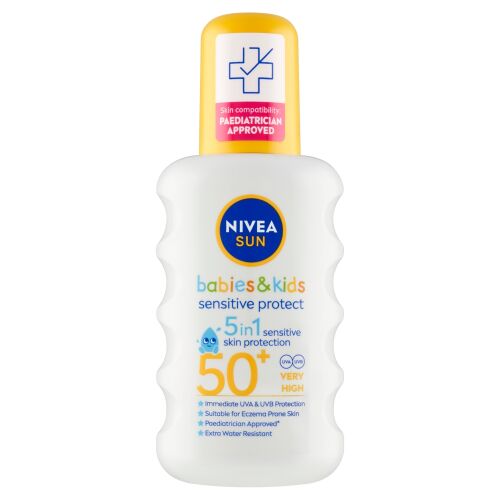 Nivea Sun Kid Sensitive napvédő spray SPF 50+
