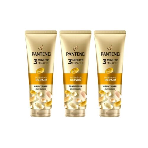 Pantene 3 Minute Miracle Repair&Protect balzsam 3x220ml