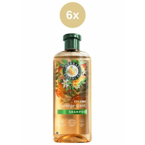 Herbal Essences sampon 96%-ban természetes eredetű narancs 6x350ml