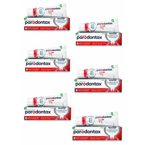 Parodontax Complete Protection fehérítő fogkrém 6x75 ml