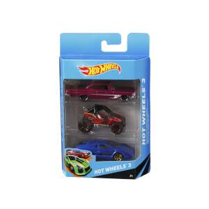 Set de 3 mașini Hot Wheels, culori asortate - Mattel