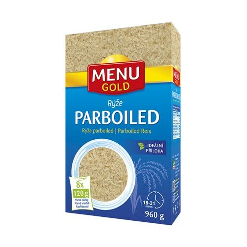 MENU GOLD Parboiled rizs főzőtasakok 960 g