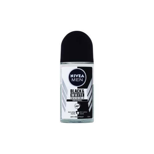 Nivea Men Black & White Invisible Original golyós izzadásgátló, 50 ml
