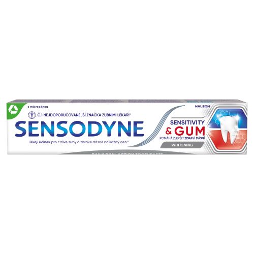 Sensodyne érzékenység és ínyfehérítő fogkrém 3x75 ml