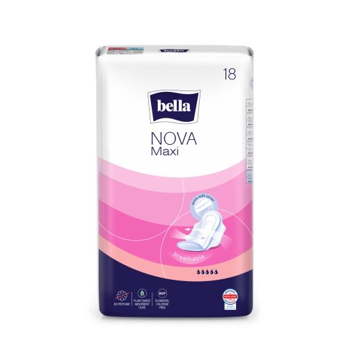 BELLA Nova Maxi egészségügyi betétek 18 db