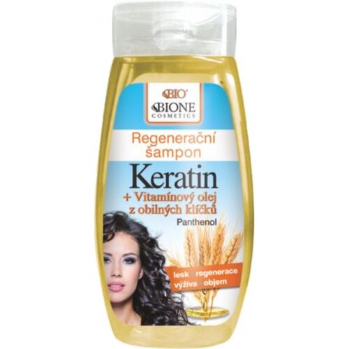 Bione Keratin+gabona regeneráló sampon 260ml