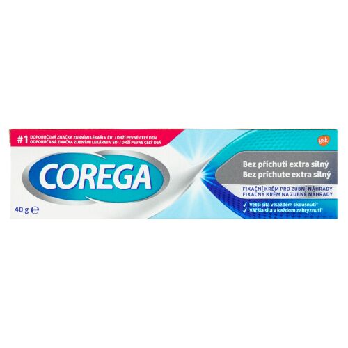 COREGA FIXÁLÓ KRÉM 3x40G GUMIVÉDELEM ízesítetlen