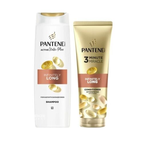 Pantene Sampon 400ml + Balzsam 275ml Infinite Long