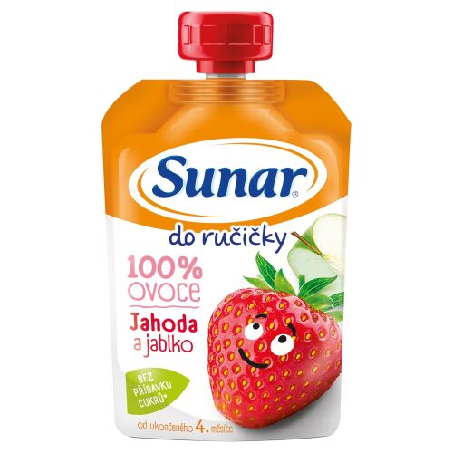 Sunar kézre való 100g eper 4 hónapos kortól 174548366 - Baba étel és ital