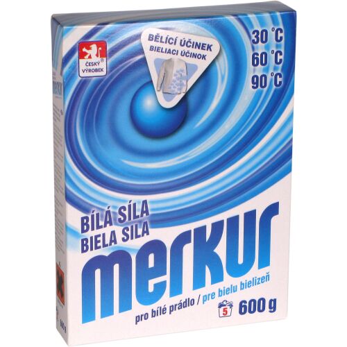 MERKUR FEHÉR ERŐSSÉGŰ 600 G 174548527 - Mosópor