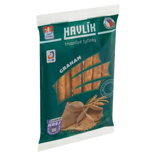 Havlík sajtos és sós rudak 90g Graham
