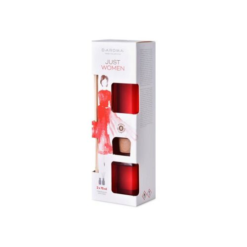 D-Aroma Just Women diffúzor + illatosított nádszálak 2x75ml