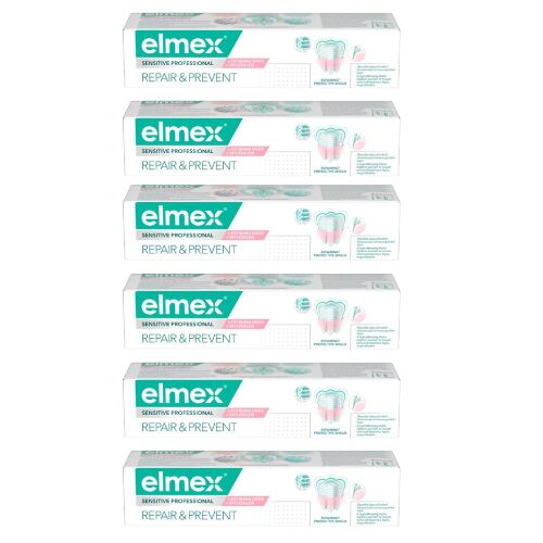 Elmex Sensitive professzionális Repair&Prevent fogkrém 6x75 ml