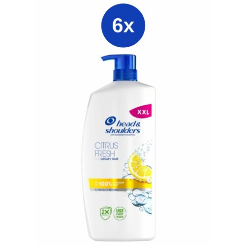 Head & Shoulders 6x800ml citrusos adagoló
