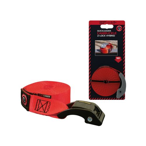 QUICKLOADER® Cambuckle Z-lock hibrid 800 kg • 4 m x 25 mm 174550209 - Szállítási és emelő felszerelés