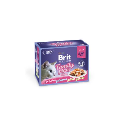 Brit Premium családi zseb (12x85g/kra) zselé