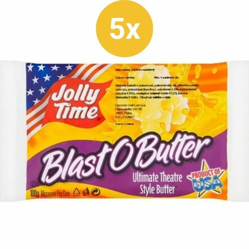 Jolly Time Popcorn Blast vajas 5x100 g